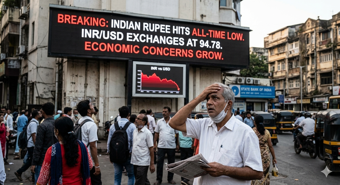 Rupee Hits New Low, Quiet Slide Turns Into Market Concern